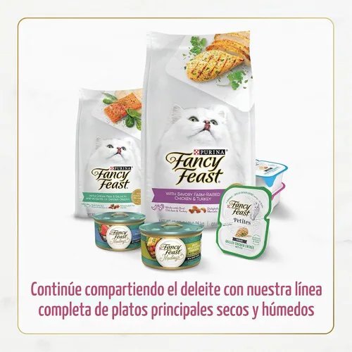 Vista 7 de Fancy Feast Purina - Alimento seco para gatos, bolsa de 7 libras