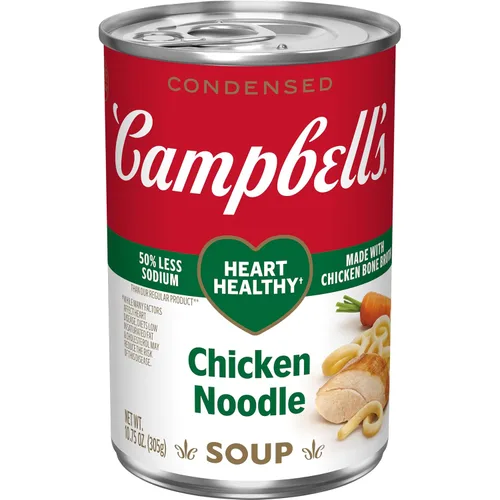 Vista 18 de Campbell's Sopa condensada de fideos de pollo caseros, lata de 10.5 onzas, 4 unidades (paquete de 6)