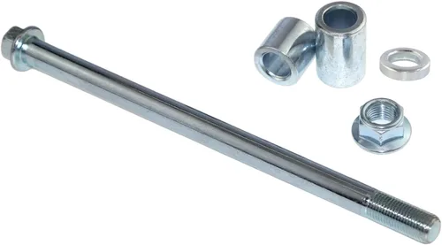 Vista 5 de M12 8.071 in eje delantero trasero con buje 0.197 in 0.787 in 1.181 in apto para motocicleta Pit Dirt Bike ciclomotor, scooter Quad ATV Mini Bike