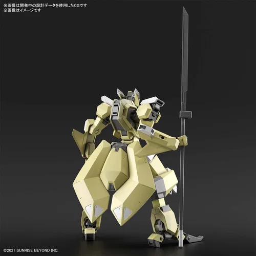 Vista 2 de Bandai Hobby - AMAIM: Warrior at the Borderline - 05 MAILeS Reiki, Bandai Spirits HG 1/72 Model Kit