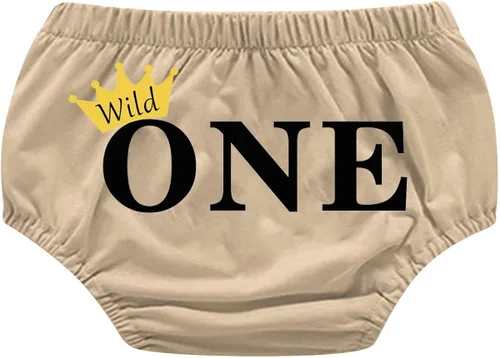 Vista 2 de FMYFWY Wild One - Conjunto de 1er cumpleaños para bebé, diseño de tarta