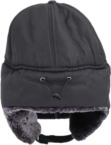 Vista 7 de Gorro de piel sintética con visera resistente al viento para esquí, pasamontañas, para hombre y mujer