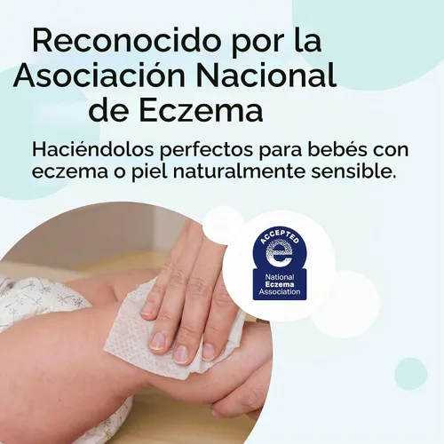 Vista 4 de LILLYDOO Toallitas para bebé con un 99% de agua – Sin perfume, hipoalergénicas, a base de plantas, resistentes y libres de plástico, compostables, 4