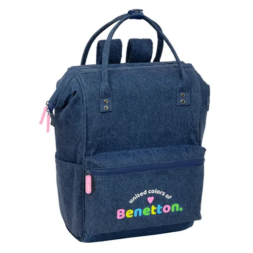 Vista 2 de Mochila para Portátil Benetton benetton 27 x 40 x 19 cm