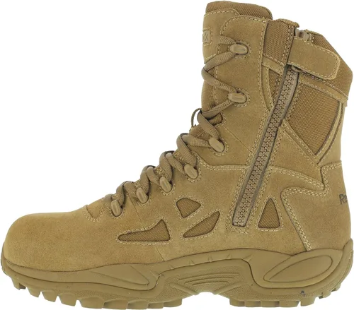 Vista 4 de Reebok Duty - Botas tácticas de respuesta rápida para mujer 8 pulgadas color coyote - 9