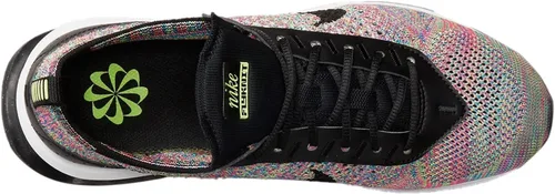 Vista 3 de Nike Hombres Air Max Flyknit Racer, Azul, verde