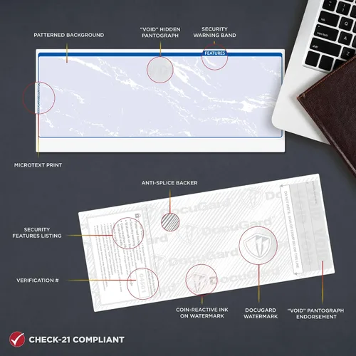 Vista 3 de DocuGard Papel Financiero Jaspeado (04501)
