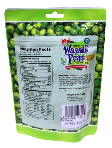 Vista 2 de Hapi Snack Pea Grn Wasabi