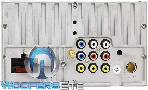 Vista 4 de Soundstream VRN-624B, estéreo de coche de doble DIN de 6.2 pulgadas, receptor multimedia de pantalla táctil LCD de navegación, GPS Bluetooth Audio