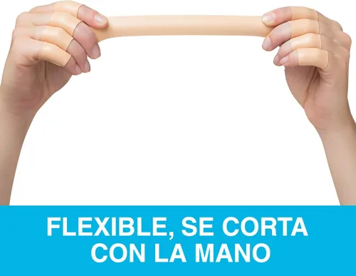 Vista 5 de Nexcare Cinta de primeros auxilios absolutamente impermeable, transpirable, hipoalergénica, rollo de 1 pulgada x 5 yardas (paquete de 6)