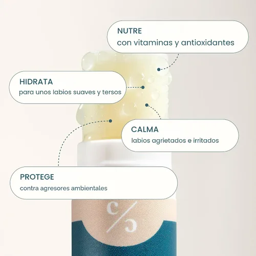 Vista 3 de Cliganic Set de bálsamo labial orgánico (6 sabores) - 100% hidratante natural, hidratante para labios secos y agrietados, regalo de relleno