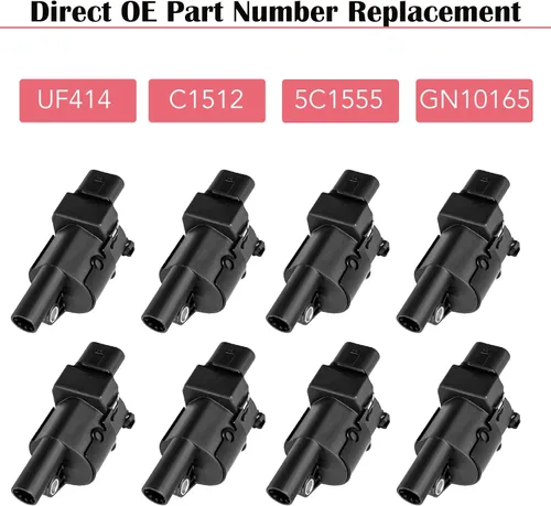 Vista 3 de Juego de 8 bobinas de encendido redondas para Chevy Silverado Suburban Tahoe Avalanche GMC Yukon Sierra 2007 2008 2009 2010 2011 2012 2013 2014 2015
