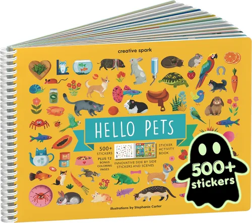 Vista 10 de Cupkin Libro de calcomanías de princesas para niños, un mundo mágico de Cupkin, artículos esenciales de viaje en avión para niños pequeños, más