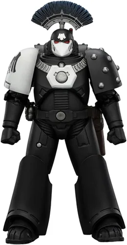Vista 33 de JOYTOY 1/18 Warhammer 40,000 Figura de acción Black Templars The Emperors Champion Rolantus Collection