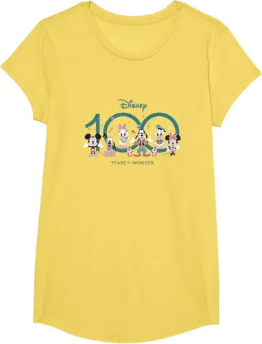Vista 8 de Disney 100 Years of Wonder Mickey & Pals Muted Cute D100 Camiseta, Negro