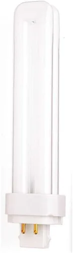 Vista 4 de Satco S8337 2700K 26-W G24q-3 Base T4 Quad Tubo de 4 pines para balastos electrónicos y de atenuación, blanco cálido, 1 unidad (paquete de 1)