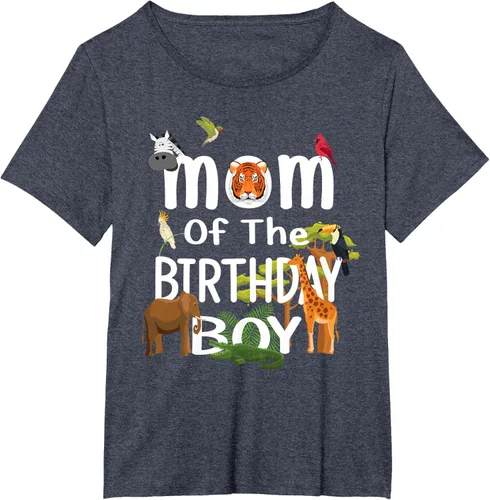 Vista 86 de Camiseta de fiesta de animales con temática de zoológico para niño de cumpleaños, Negro
