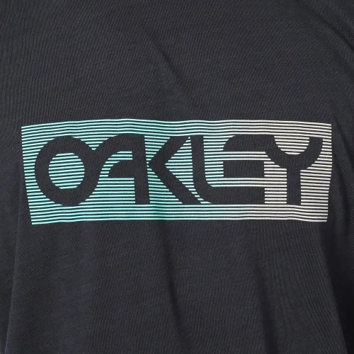 Vista 8 de Oakley Líneas de gradiente estándar B1b Rc Tee