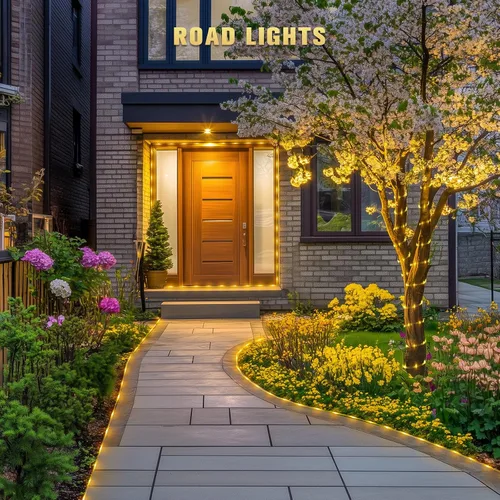 Vista 4 de JMEXSUSS 2 * 200 luces LED de luz de cuerda solar blanca cálida, 20 m IP 65 impermeables para exteriores, 8 modos de luces de Navidad