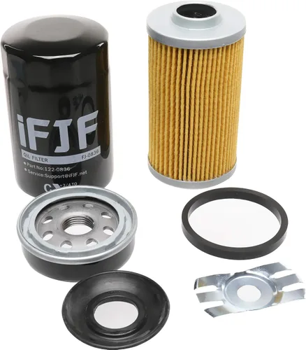 Vista 9 de iFJF 122-0836 Filtro de aceite de repuesto para RV QG 5500/7000 Serie HGJAA HGJAB HGJAC de giro que reemplaza 01220836 B7238 PH2875 PH10027 OE