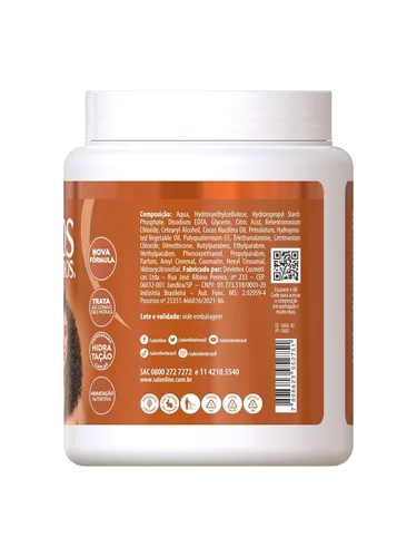 Vista 4 de Salon Line Linha Tratamento (SOS Cachos) Coco Creme para Pentear - Profundo Tratamento de 35.27 oz