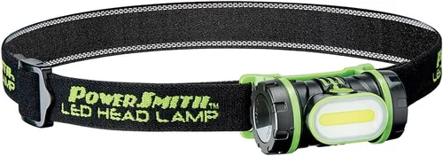 Vista 8 de PowerSmith PHLR225D - Linterna frontal LED recargable de 2 x 250 lúmenes, batería de iones de litio resistente a la intemperie con luz