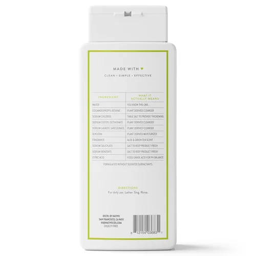 Vista 9 de Native Body Wash Contiene Ingredientes Derivados Naturalmente Para Mujeres y Hombres, Libre de Sulfato, Parabenos y Colorantes Dejándole la Piel
