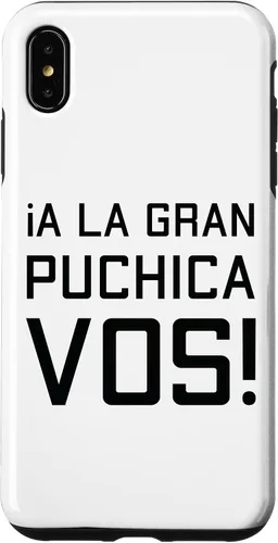 Vista 7 de Funda para iPhone 12 mini A La Gran Puchica Vos El Salvador Chapin Salvi Pupusas Guate