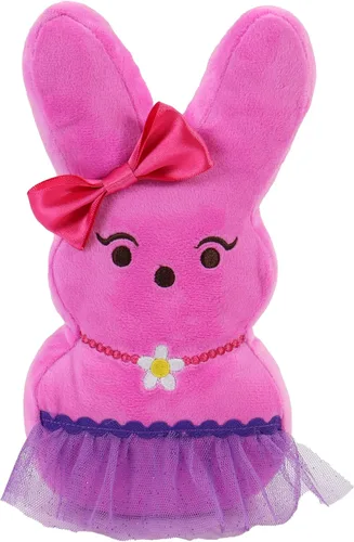 Vista 30 de Animal Adventure Peeps 4" Juguete de peluche de conejo Palm Pet coleccionable Azul
