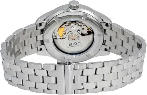 Vista 3 de Mido Belluna II M0244071103100 - Reloj automático para hombre con esfera plateada