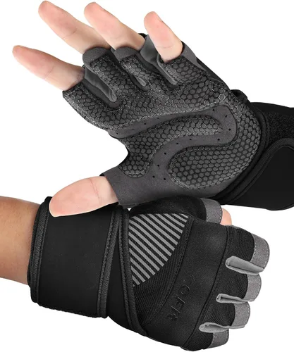 Vista 11 de Guantes de entrenamiento COFIT transpirables y antideslizantes, guantes de gimnasio para levantamiento de pesas para hombres y mujeres, agarre