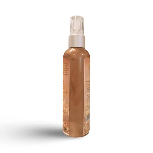 Vista 2 de GLIMMER GODDESS Aceites orgánicos iluminadores para cuerpo y cara, Bronze Babe, Radiant Glow & Hydration 4 oz.