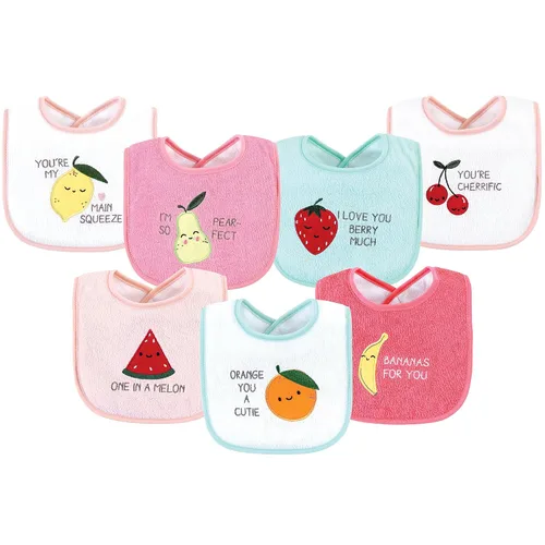 Vista 18 de Baberos Hudson Baby unisex de tela de toalla de algodón con relleno de fibra, Tamaño único Niño Gris Bosque