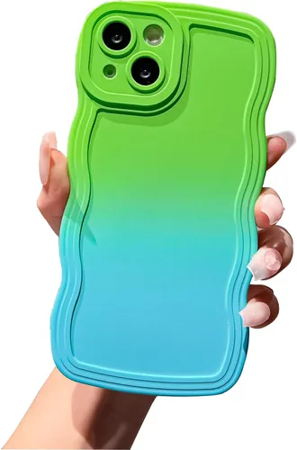 Vista 16 de Funda para iPhone 7/8, funda divertida para iPhone, linda funda Kawaii rizada con forma de marco de TPU suave a prueba de golpes, funda protectora