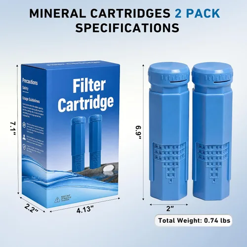 Vista 7 de Cartuchos de repuesto minerales compatibles con el sistema flotante Frog