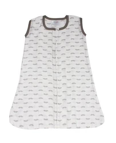 Vista 6 de Bacati - Saco de dormir con estampado de muselina (flechas de amor para recién nacidos, negro)