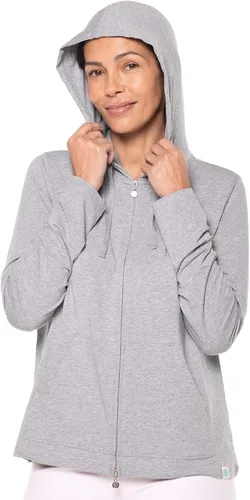 Vista 20 de Sudadera con capucha para la costa, de Coolibar, para mujer, UPF 50+, protege del sol