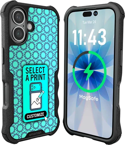 Vista 98 de Smartish Funda para iPhone 12 Pro Max Armor - Gripzilla [resistente + protectora] Funda de agarre delgada y resistente - Black Tie Affair