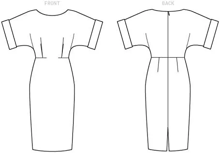 Vista 6 de McCall's V1595E5 Easy - Patrón de costura para mujer, tallas 14-22, color blanco
