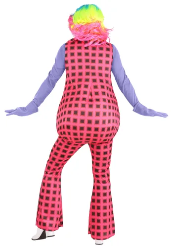 Vista 3 de Disfraz de Mujer Lady Glitter Sparkles de Trolls Multicolor
