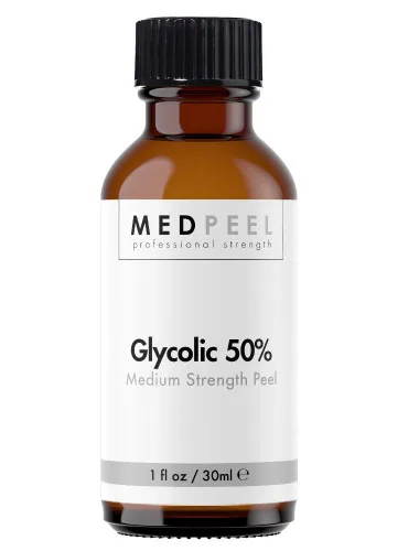 Vista 2 de MedPeel Kit de exfoliación esencial de hidroxiácido alfa y beta, 20% salicílico y 50% glicólico, incluye 2 exfoliaciones, preparación