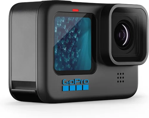 Vista 2 de GoPro HERO11 Black - Cámara de acción impermeable con video Ultra HD 5.3K60, fotos de 27 MP, sensor de imagen de 1/1.9", transmisión en vivo, cámara