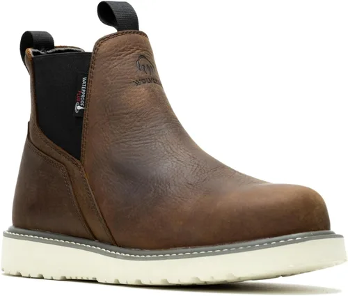 Vista 2 de WOLVERINE Botas de trabajo para hombre Trade Wedge impermeables Romeo