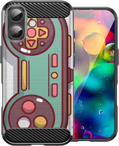 Vista 11 de CasesOnDeck Case Compatible with [Apple iPhone 17 / iPhone 17 Case] Pictorial Patterned TPU Design Case Flexible Slim and Elegant (Astronaut)