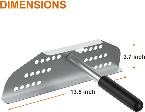 Vista 2 de Hornos de pizza con puerta para horno de pizza Ooni Koda de 12 gas, resistente al aire libre, protector contra el viento con mango y orificios