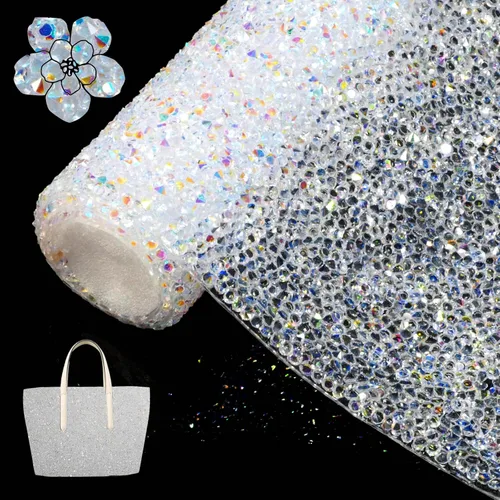 Vista 17 de Adhesivo con diamantes de imitación para decoración del hogar, calcomanías autoadhesivas para decoración de autos y manualidades
