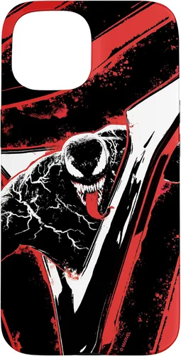 Vista 6 de Marvel Venom: Let There Be Carnage - Carcasa para iPhone 17, color rojo y negro
