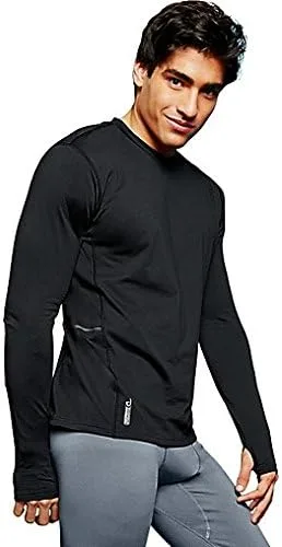 Vista 2 de Camiseta térmica de peso medio para hombre Duofold, con forro de polar