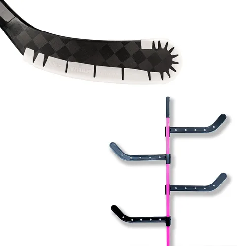 Vista 8 de Wraparound Hockey Stick Blade Wrap Around Protector & Dry Stick 4 Pack Bundle for Hockey Equipment Storage