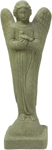 Vista 58 de Emsco Group 92246 Estatua de niño soñando despierto – Aspecto natural – Hecha de resina – Ligera – 40 cm de altura para jardín, BRONCE